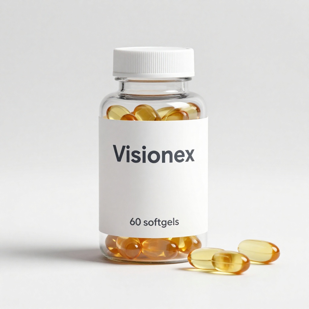 Visionex - Complex protector pentru ochi, 60 capsule